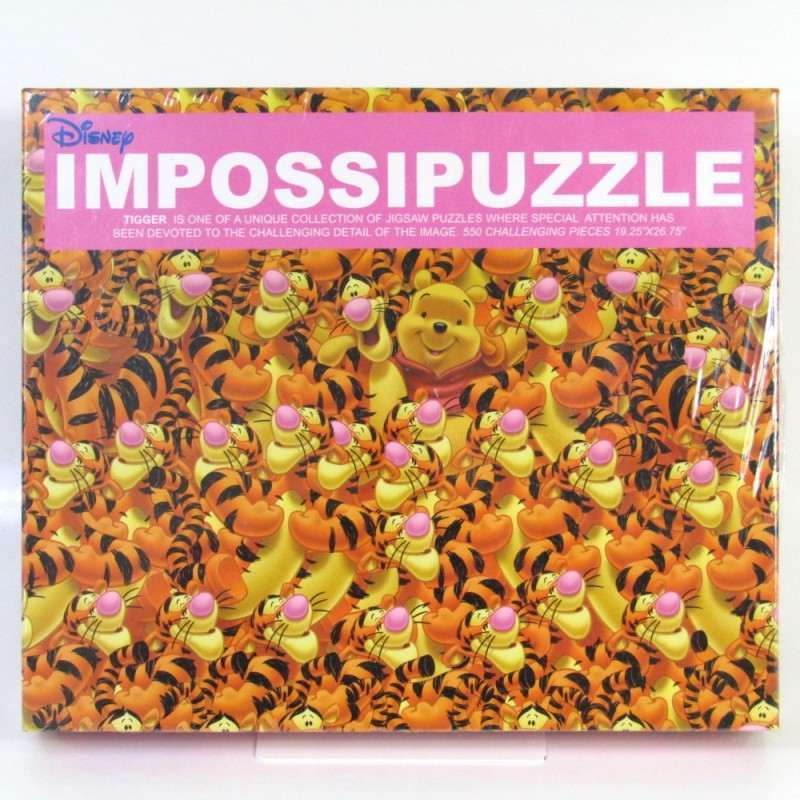 Disney Tigger Impossipuzzle. 550 Pieces. Factory Sealed