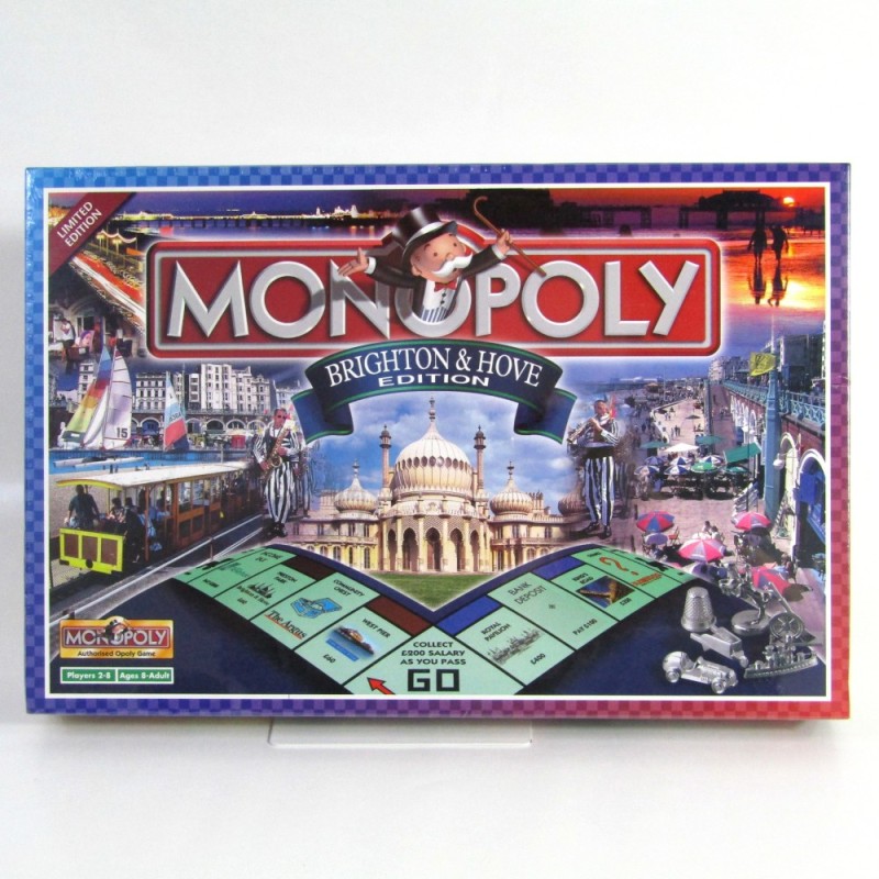 Monopoly Brighton & Hove Edition. Factory Sealed. 2003