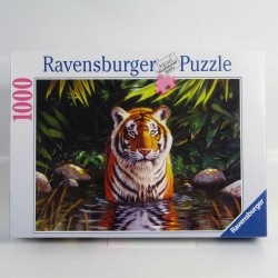Ravensburger Tiger Pool Jigsaw. 1000 Pieces. Factory Sealed. 2003